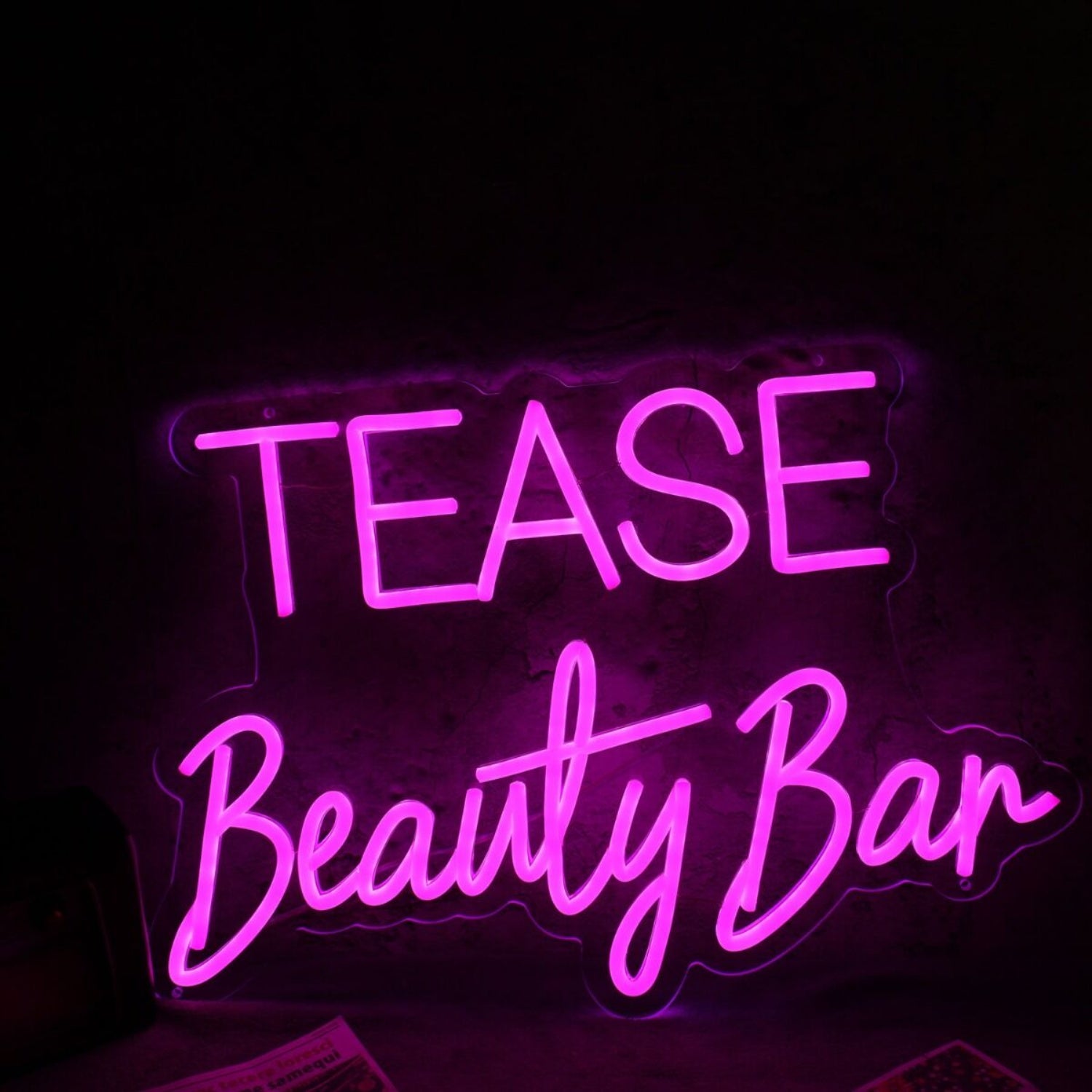 Tease Beauty Bar Pink Led Neon Sign | Shineneon