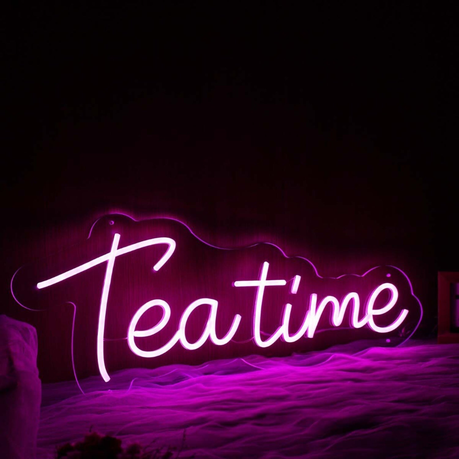 Teatime Purple Led Neon Sign - Shineneon
