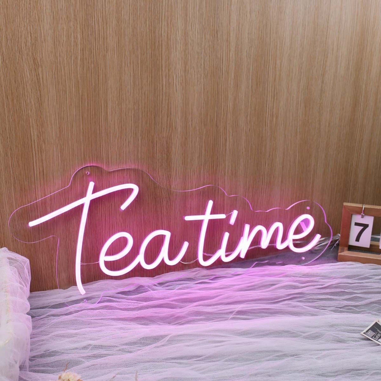 Teatime Purple Led Neon Sign - Shineneon