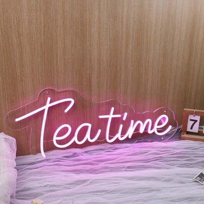 Teatime Purple Led Neon Sign - Shineneon