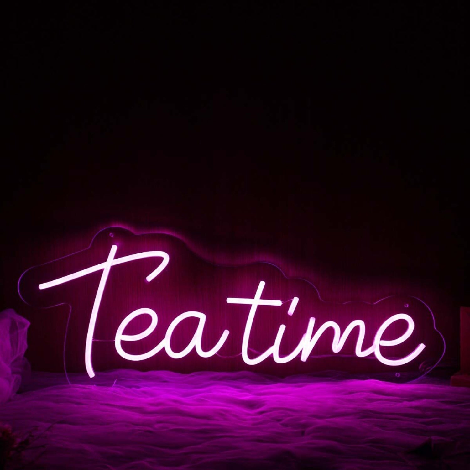 Teatime Purple Led Neon Sign - Shineneon