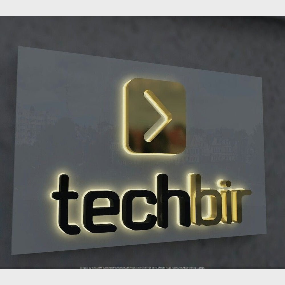Techbir 3D Backlit Channel Letters Led Light Sign - Shineneon