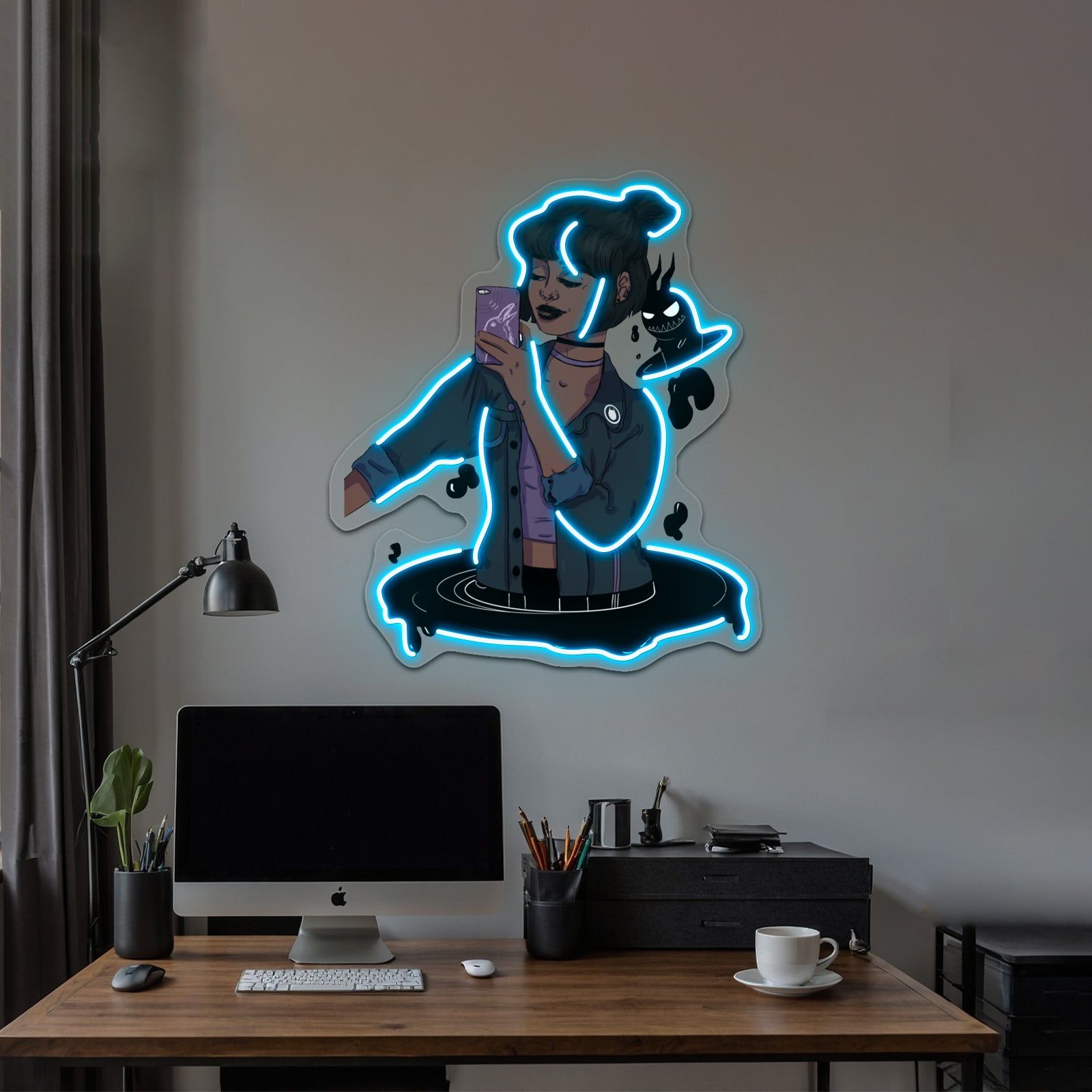 Teen Titans Raven Wall Artwork Neon Signs | Shineneon