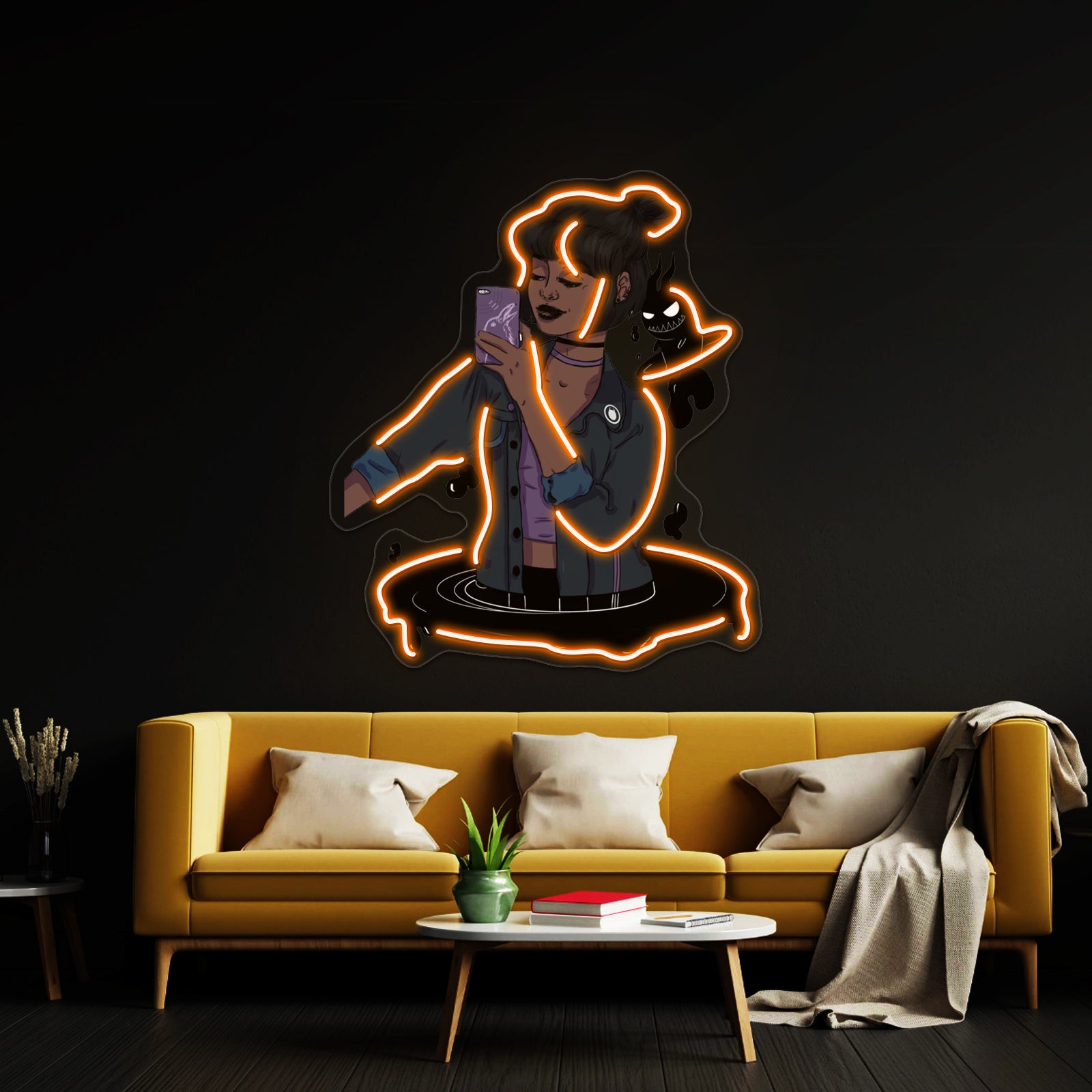 Teen Titans Raven Wall Artwork Neon Signs | Shineneon