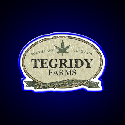 Tegridy Farms Hemp Inspired Green Leaf Led Neon Sign 420 Neon Decor Rgb Color - LED neon sign view 5