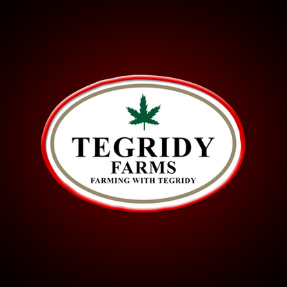 Tegridy Farms Hemp Inspired Green Leaf Led Neon Sign Rgb Color - LED neon sign view 10
