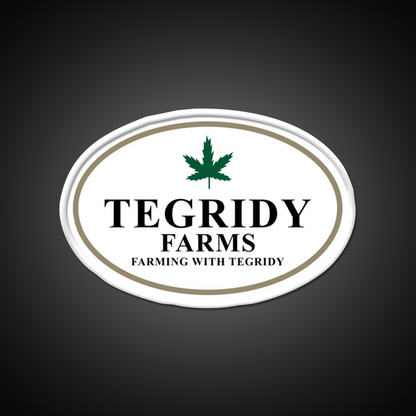 Tegridy Farms Hemp Inspired Green Leaf Led Neon Sign Rgb Color - LED neon sign view 11