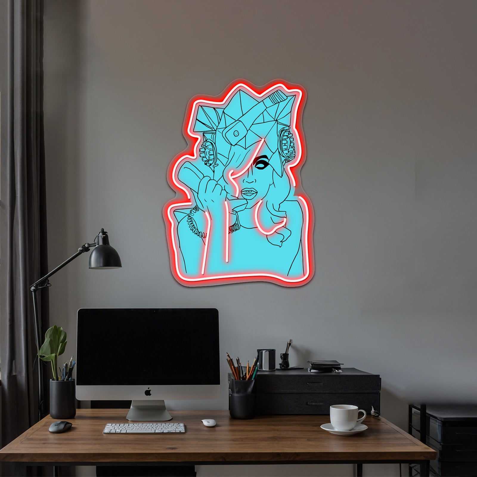 Telephone Artwork Neon Signs For Sale | Shineneon