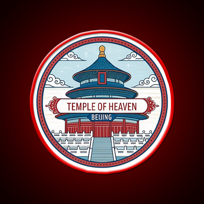 Temple Of Heaven Asian Cultural Led Neon Sign Rgb Color - LED neon sign view 10