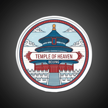 Temple Of Heaven Asian Cultural Led Neon Sign Rgb Color - Shineneon