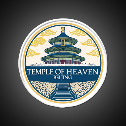 Temple Of Heaven Asian Cultural Led Neon Sign Wall Decor Rgb Color - LED neon sign view 11
