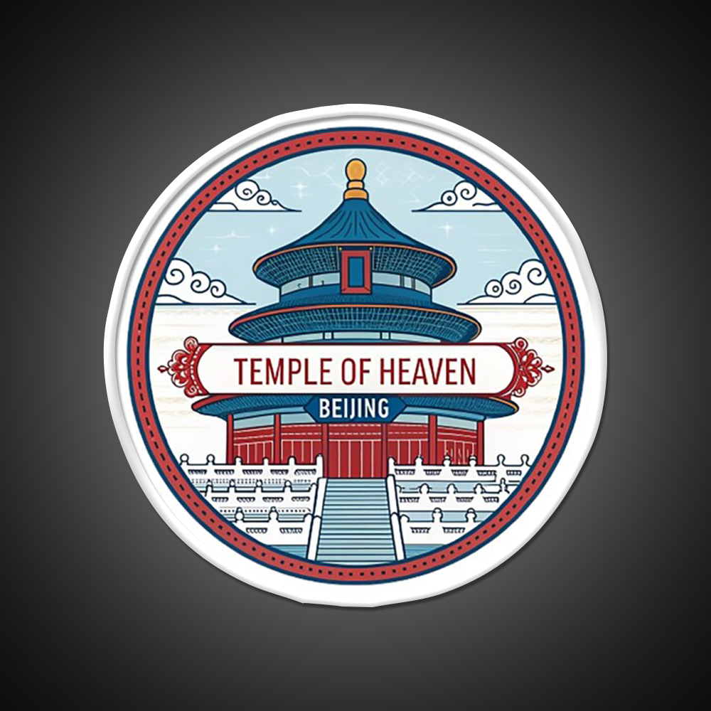 Temple Of Heaven Asian Cultural Led Neon Sign Rgb Color - LED neon sign view 11