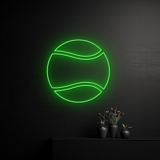 Tennis Ball Neon Sign