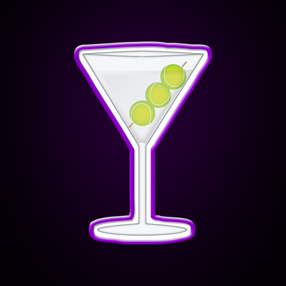 Tennis Martini Cocktail Bar Decor Led Neon Sign Rgb Color - LED neon sign view 9
