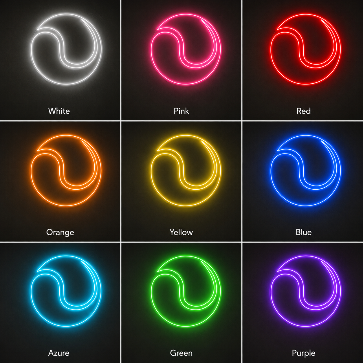 Tennis Racket Training Room LED Neon Sign color grid