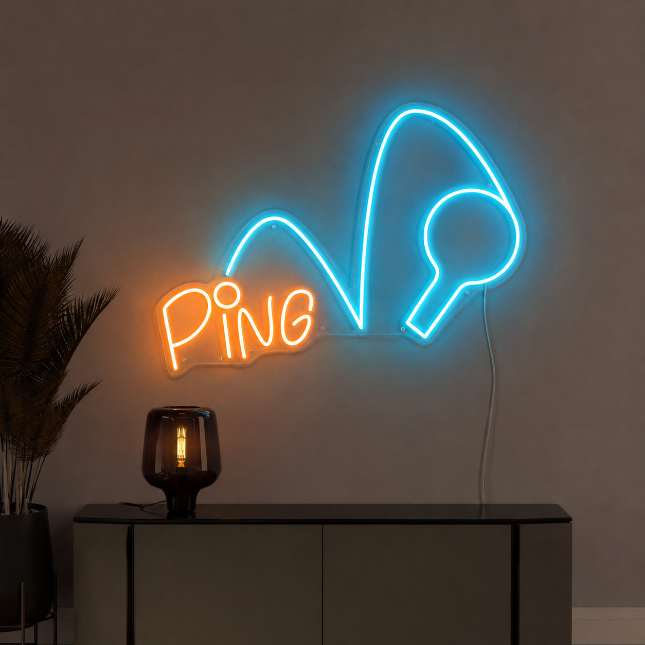 Tennis Wall Art LED Neon Sign main product image