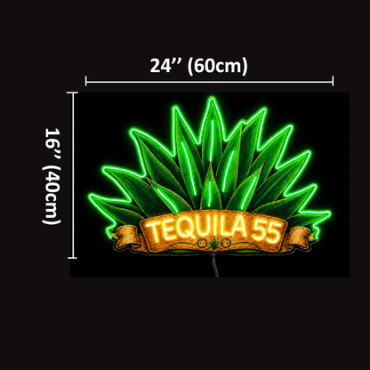 TEQUILA 55 Custom LED Neon Sign - Shineneon