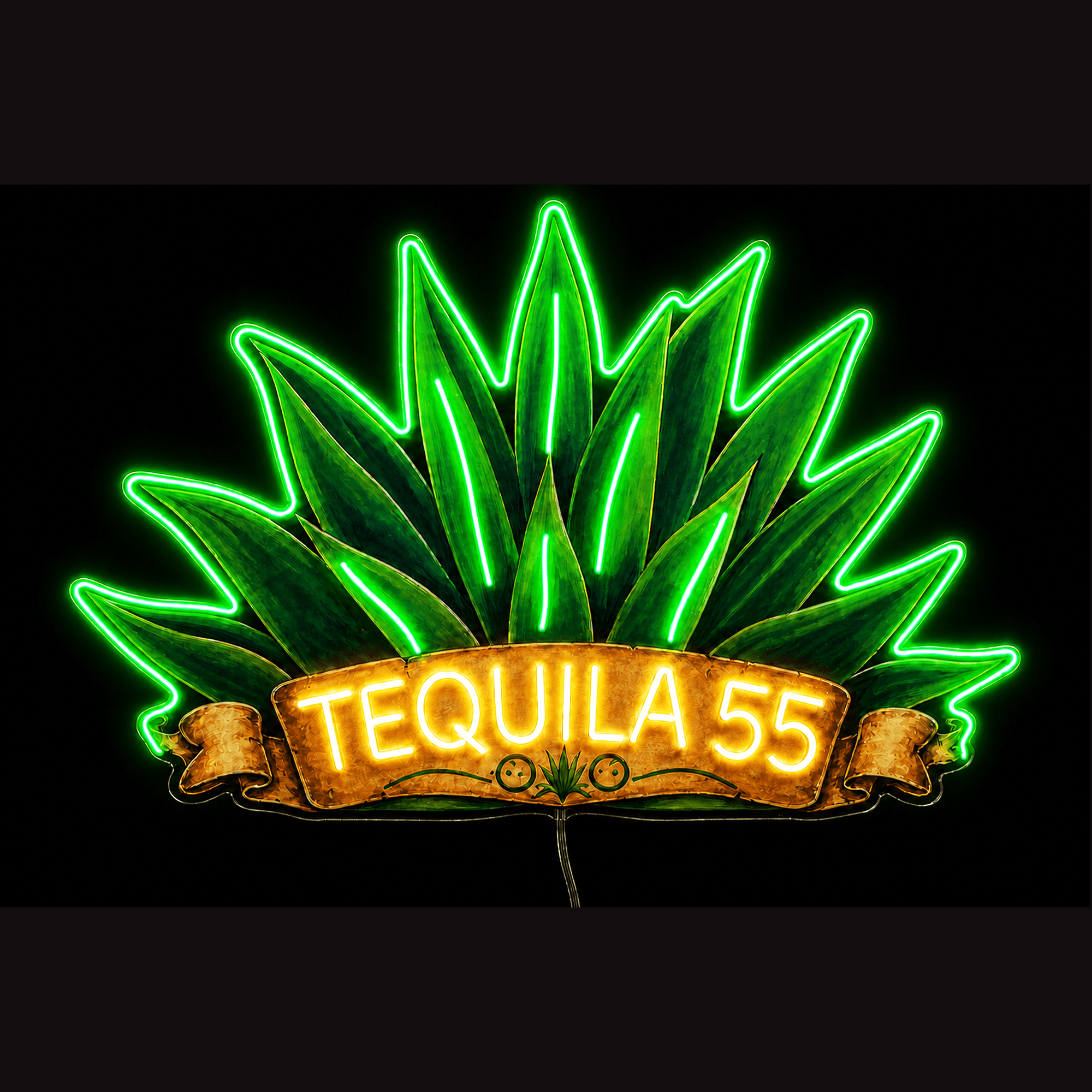 TEQUILA 55 Custom LED Neon Sign - Shineneon