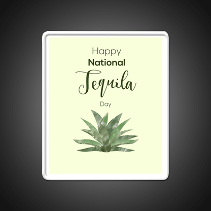 Tequila And Agave Tequila Day Party Drink Tequila Led Neon Sign Rgb Color - Shineneon