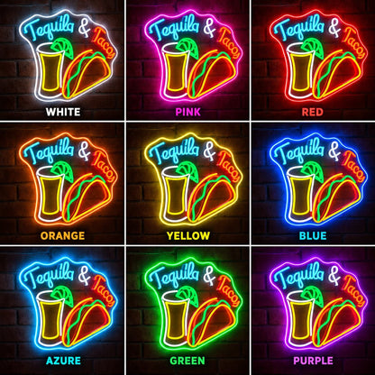 Tequila And Tacos LED Neon Sign - Shineneon