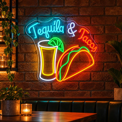 Tequila And Tacos LED Neon Sign - Shineneon