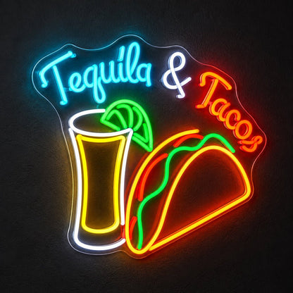 Tequila And Tacos LED Neon Sign - Shineneon