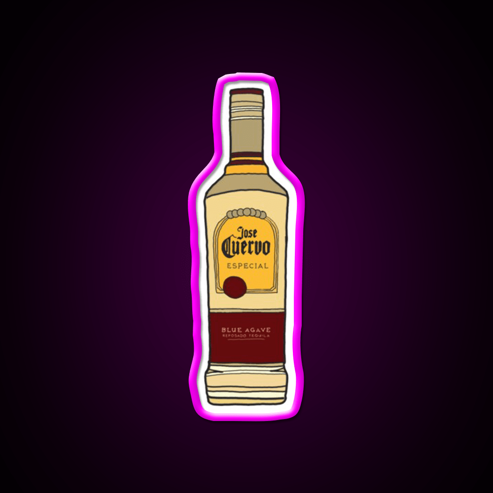 Tequila Bottle Party Drink Tequila Led Neon Sign Rgb Color - Shineneon