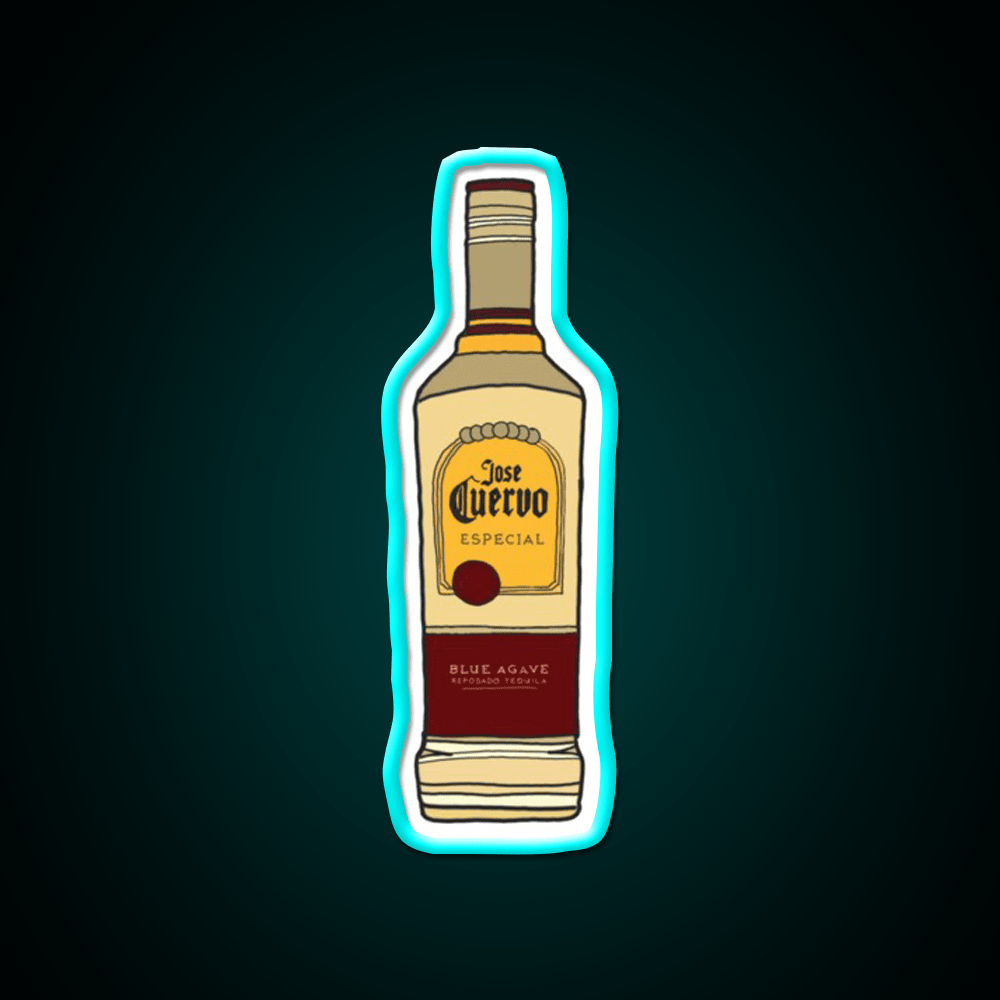 Tequila Bottle Party Drink Tequila Led Neon Sign Rgb Color - Shineneon