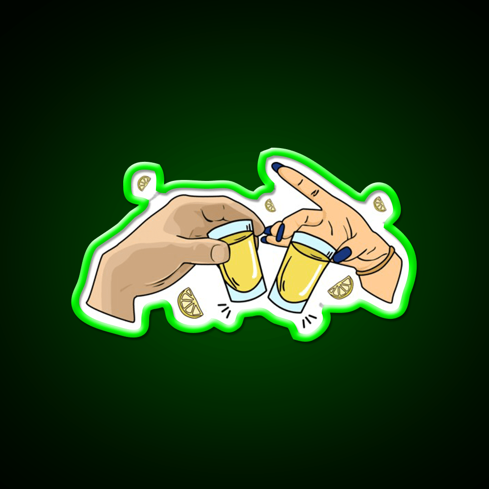 Tequila Buddy Party Drink Tequila Led Neon Sign Rgb Color - Shineneon