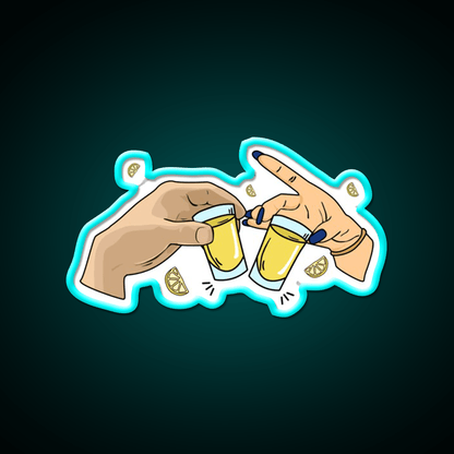 Tequila Buddy Party Drink Tequila Led Neon Sign Rgb Color - Shineneon