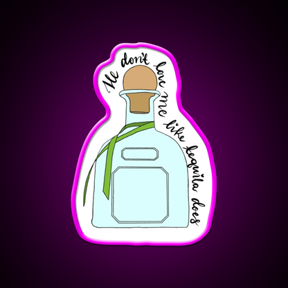 Tequila Does Miranda Lambert Party Drink Tequila Led Neon Sign Rgb Color - Shineneon