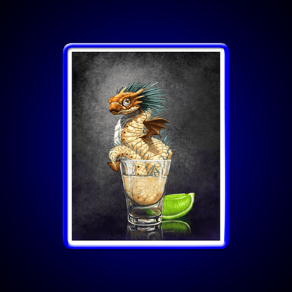 Tequila Dragon Party Drink Tequila Led Neon Sign Rgb Color - Shineneon