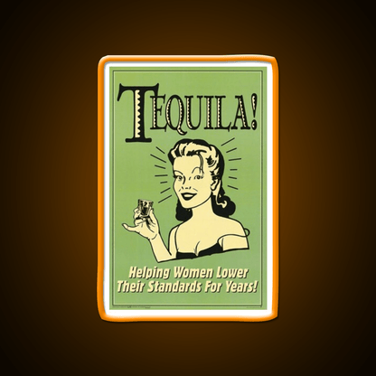 Tequila Is Fun Party Drink Tequila Led Neon Sign Rgb Color - Shineneon