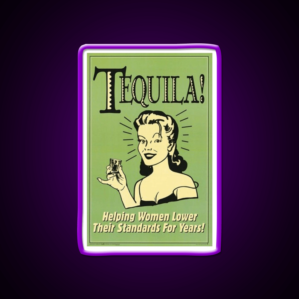 Tequila Is Fun Party Drink Tequila Led Neon Sign Rgb Color - Shineneon