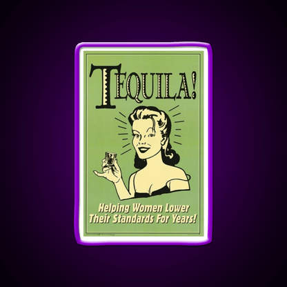 Tequila Is Fun Party Drink Tequila Led Neon Sign Rgb Color - Shineneon