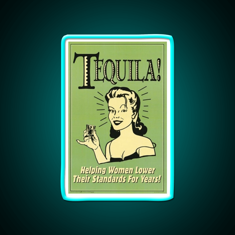 Tequila Is Fun Party Drink Tequila Led Neon Sign Rgb Color - Shineneon