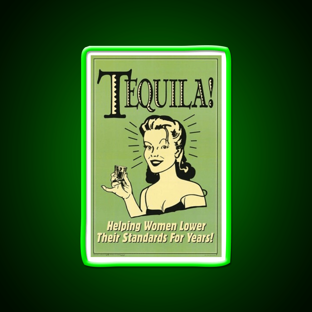 Tequila Is Fun Party Drink Tequila Led Neon Sign Rgb Color - Shineneon