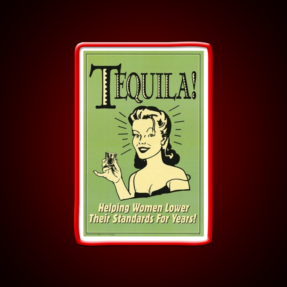 Tequila Is Fun Party Drink Tequila Led Neon Sign Rgb Color - Shineneon