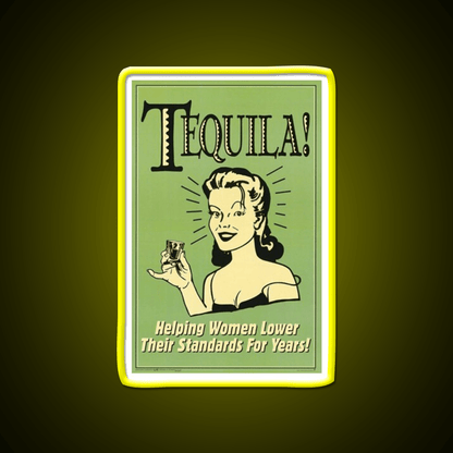 Tequila Is Fun Party Drink Tequila Led Neon Sign Rgb Color - Shineneon