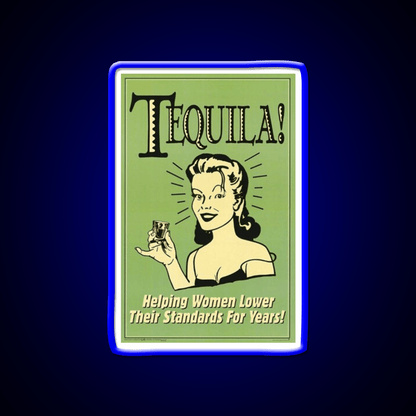 Tequila Is Fun Party Drink Tequila Led Neon Sign Rgb Color - Shineneon