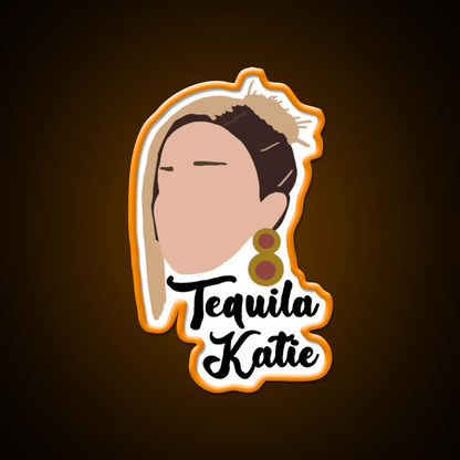 Tequila Katie Party Drink Tequila Led Neon Sign Rgb Color - Shineneon