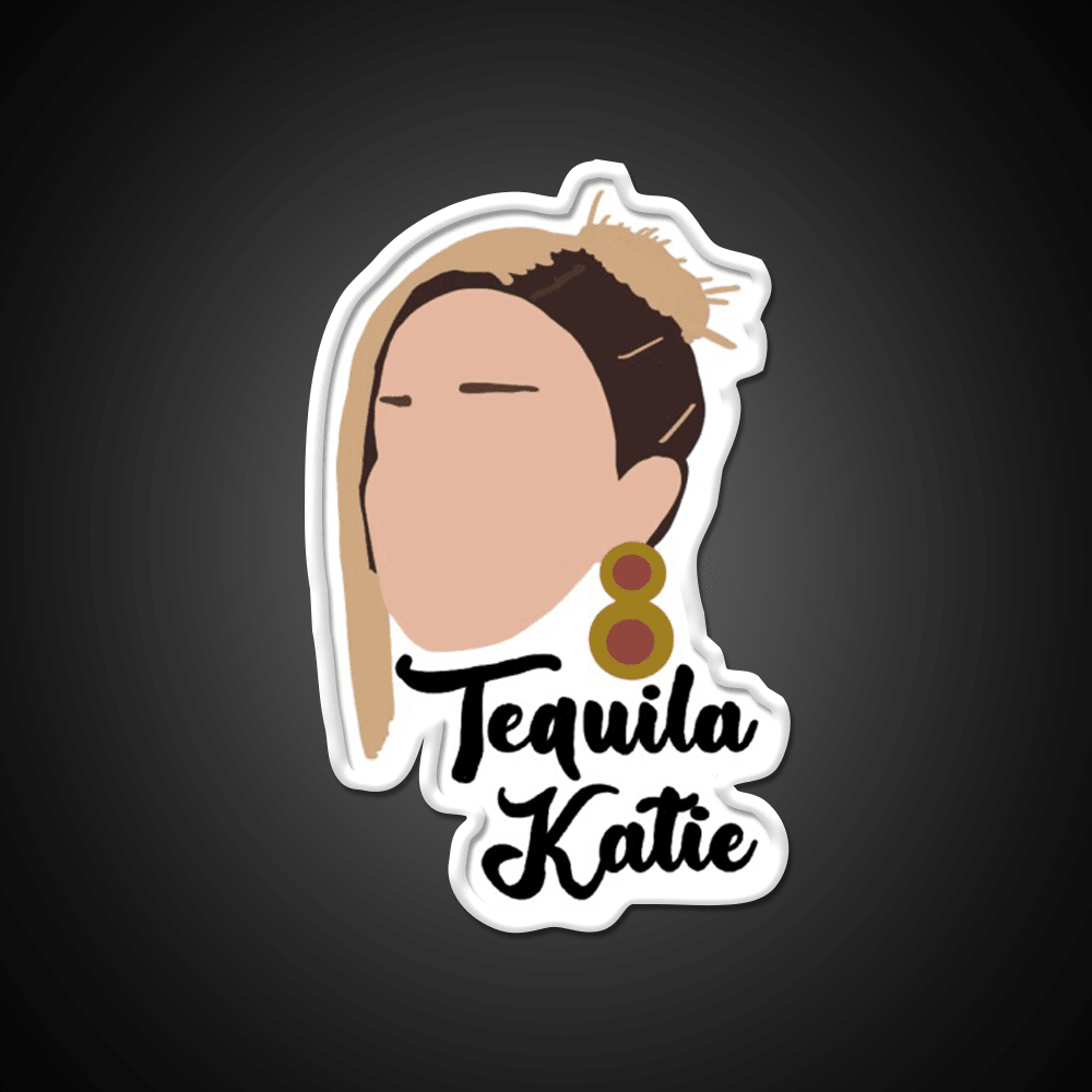 Tequila Katie Party Drink Tequila Led Neon Sign Rgb Color - Shineneon