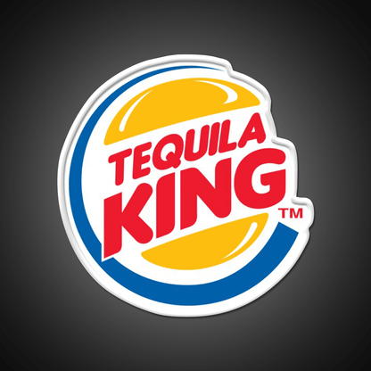 Tequila King Perfect Piece For Whiskey Lovers Party Drink Tequila Led Neon Sign Rgb Color - Shineneon