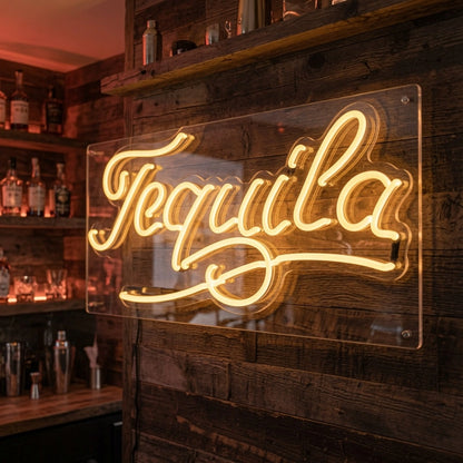 Tequila LED Neon Sign - 03 Real Lifestyle Scene