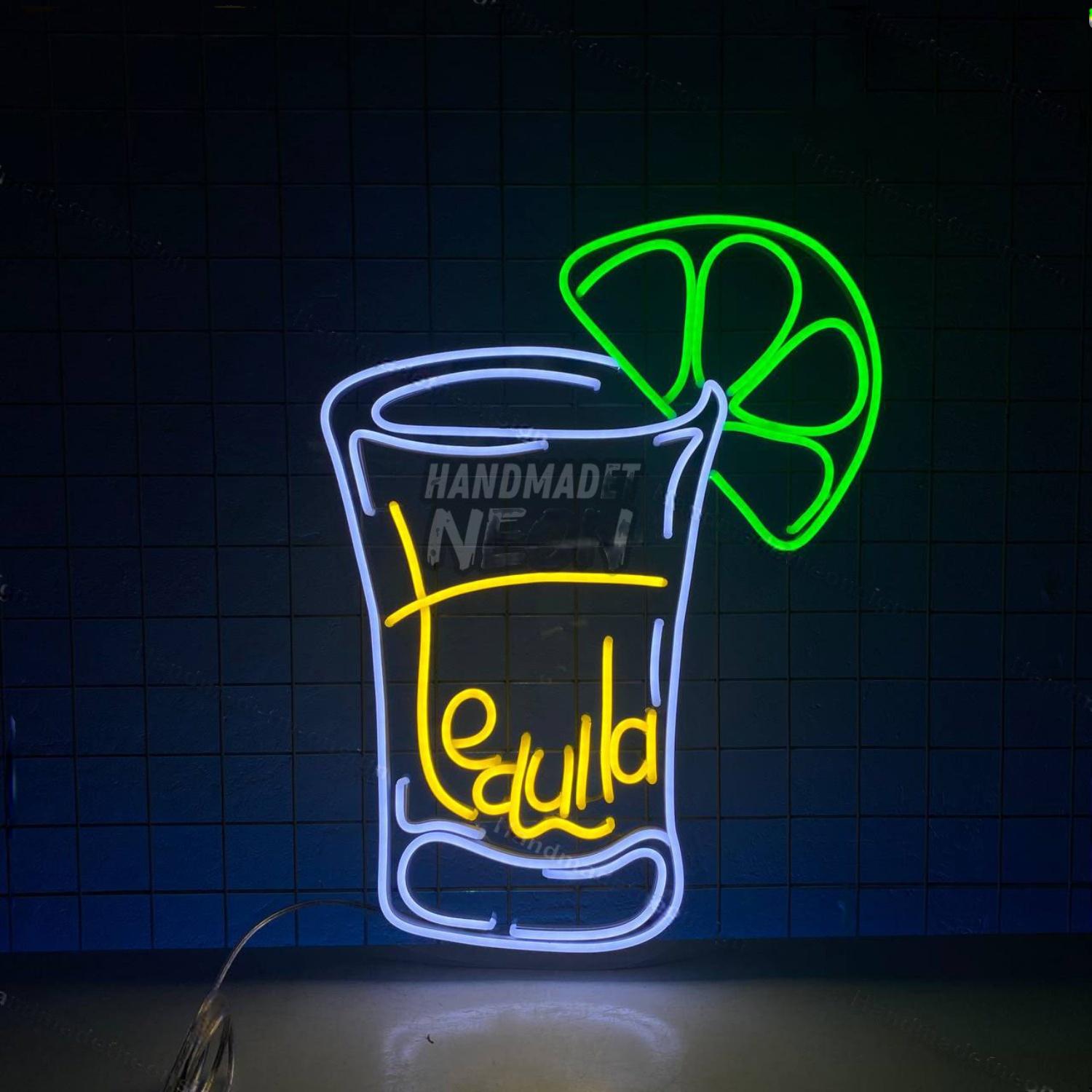 Tequila Lemon Led Neon Sign Led Decor | Shineneon