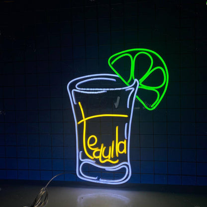 Tequila Lemon Led Neon Sign Led Decor | Shineneon