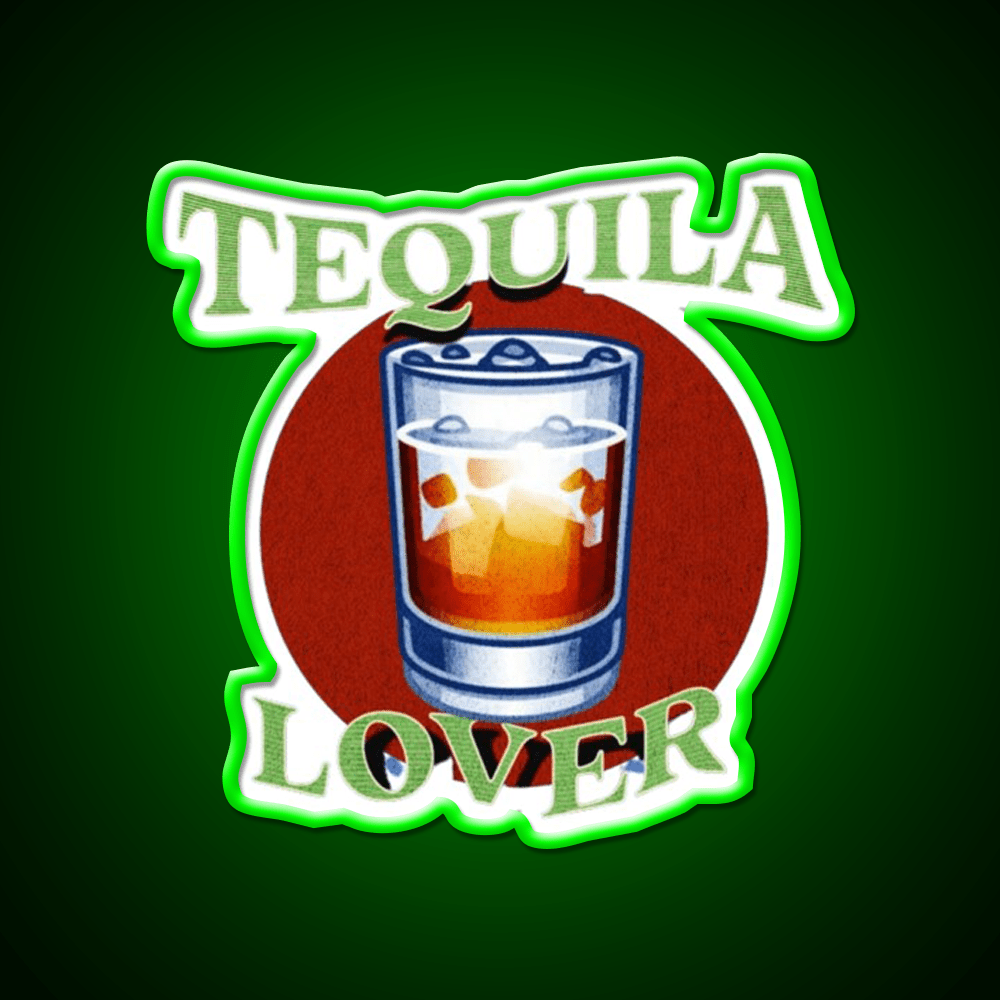 Tequila Lover Party Drink Tequila Led Neon Sign Rgb Color - Shineneon