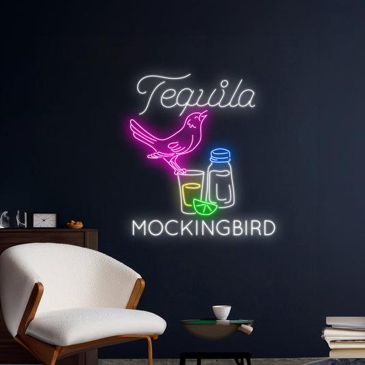 Tequila Mockingbird Neon Sign