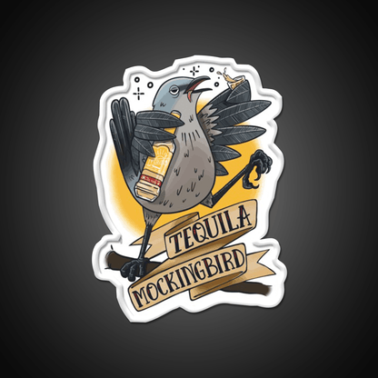 Tequila Mockingbird Party Drink Tequila Led Neon Sign Bar Led Sign Rgb Color - Shineneon