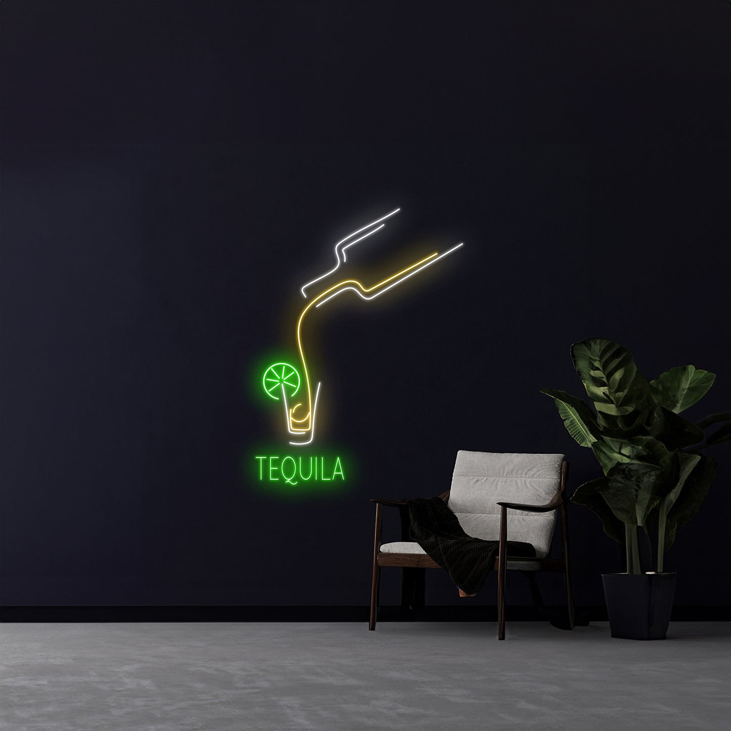 Tequila Neon Sign Club Neon Light